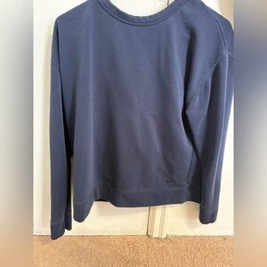 Nike Dark Blue backless Sweatshirt